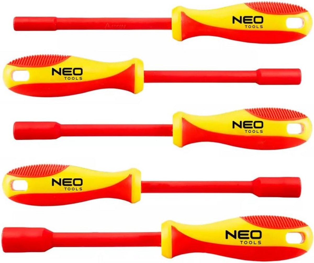 Geïsoleerde Steeksleutelset 5-delig VDE voor Elektriciens Gereedschap Onder Spanning