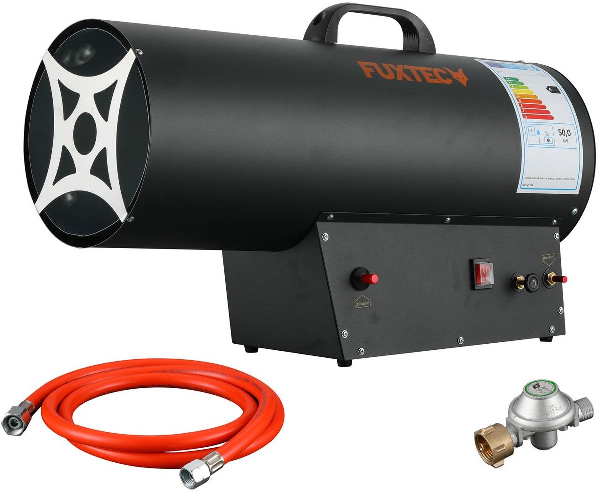 Bol.com FUXTEC Gaskachel - Gaskanon FX-GH51 - voor grote ruimtes - verwarmingsvermogen 50 kW aanbieding