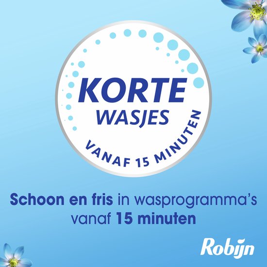 Robijn Quickwash - Vloeibaar Wasmiddel - Morning Dew - 3 flessen - 66 Wasbeurten - Voordeelverpakking