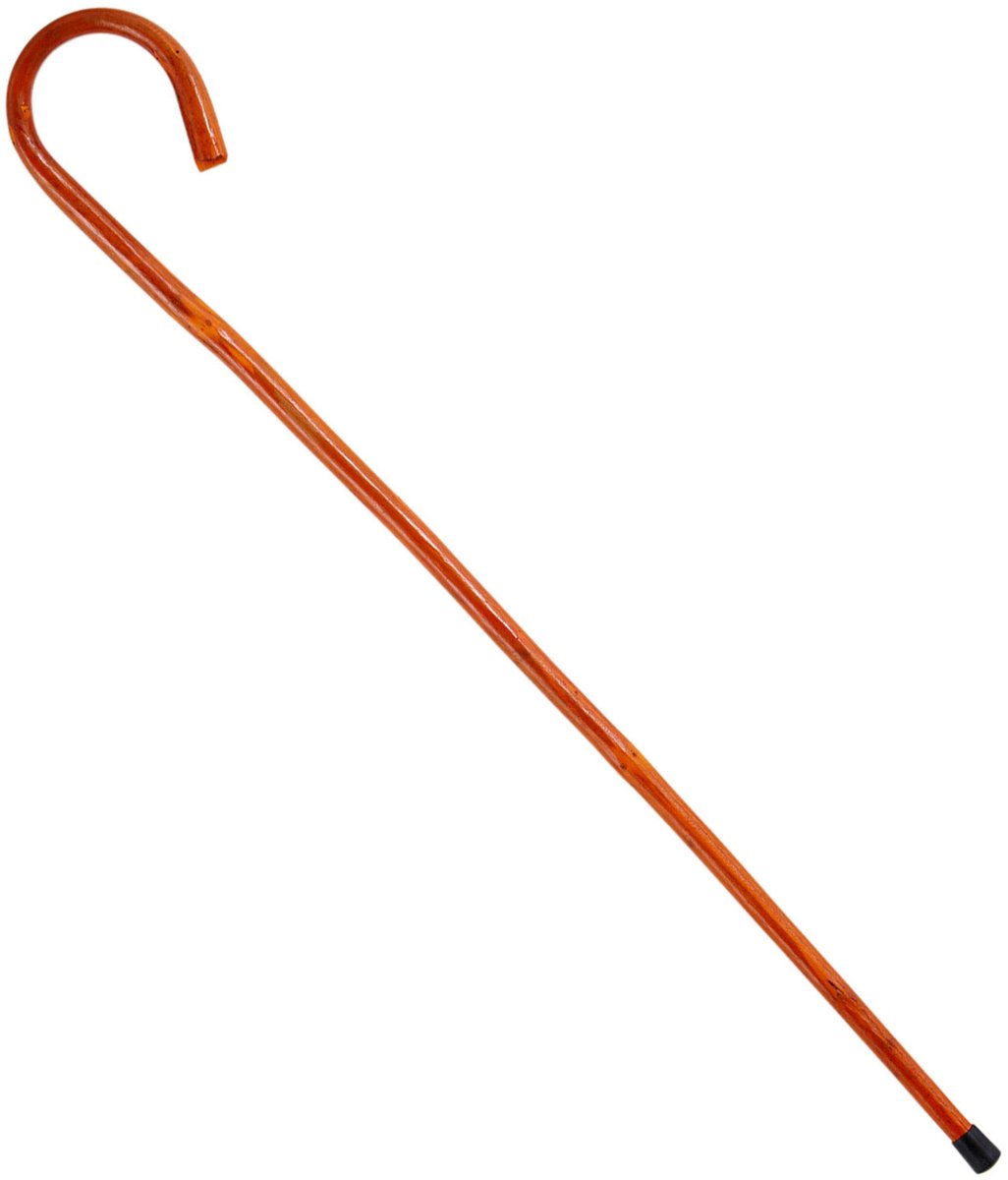 Widmann - Luxe Wandelstok Bamboe - Bruin - Carnavalskleding - Verkleedkleding