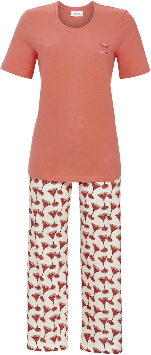 Ringella Rode pyjama cocktails Ringella - Rood - Maat - 40