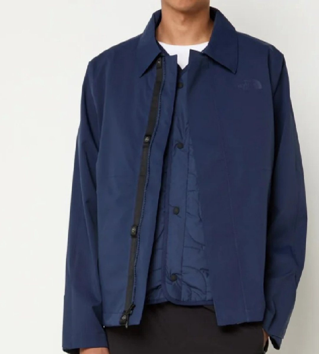 The North Face City 3 in 1 jack met waterafstotende coating Blauw