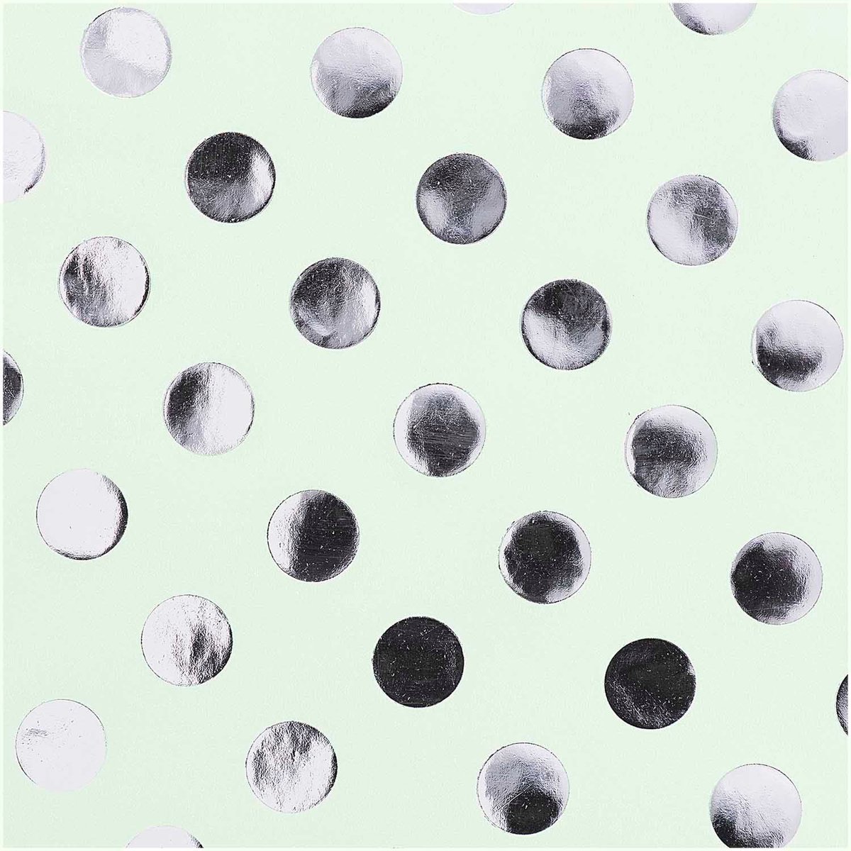 FSC Lovely Dots inpakpapier turkoois