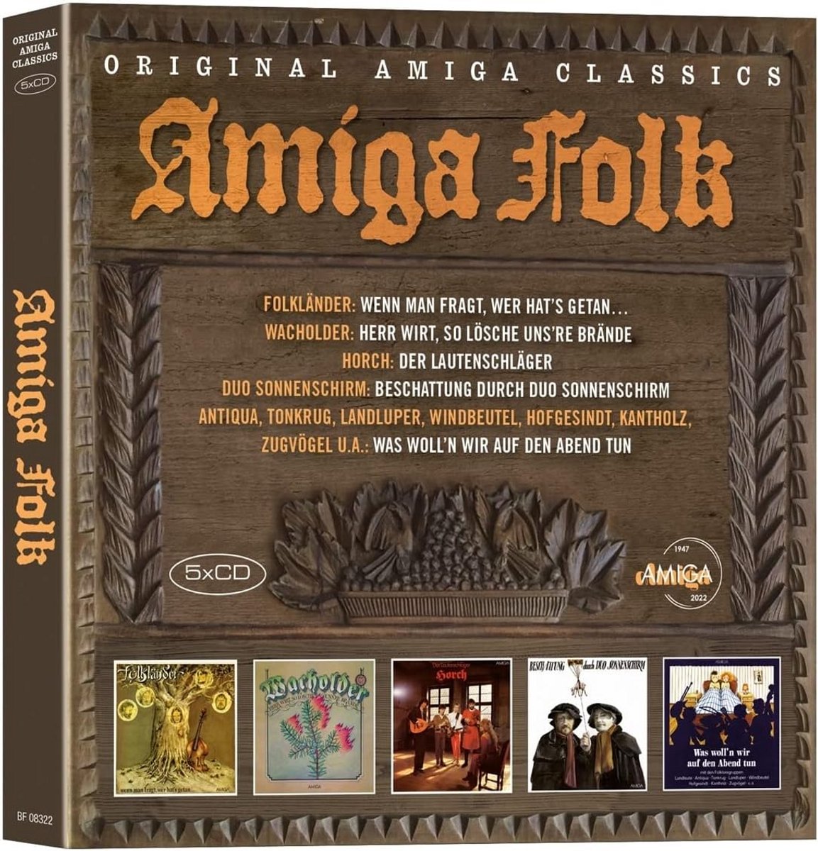 Klassieke Amiga Muziek Collectie 5 CD Set