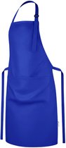 Apron Shop - Tablier de cuisine professionnel - Tablier de cuisine - Tablier de barbecue - Restauration - Taille : taille unique - Bleu foncé