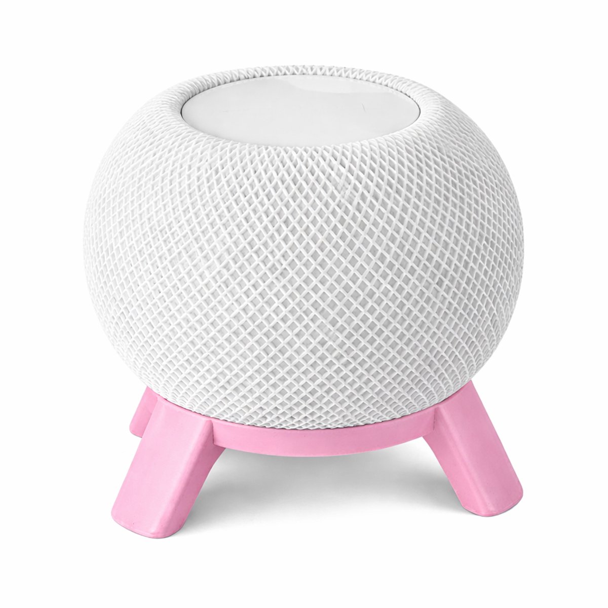 Apple HomePod Mini Standaard Roze – Speaker Houder – HomePod Mini Stand – Anti-Slip – Stabiele Speaker Verhoger – Minimalistisch Design – Apple Accessoire – Tafel / Bureau Houder – Verbeterde Geluidskwaliteit – HomePod Mini Accessoires