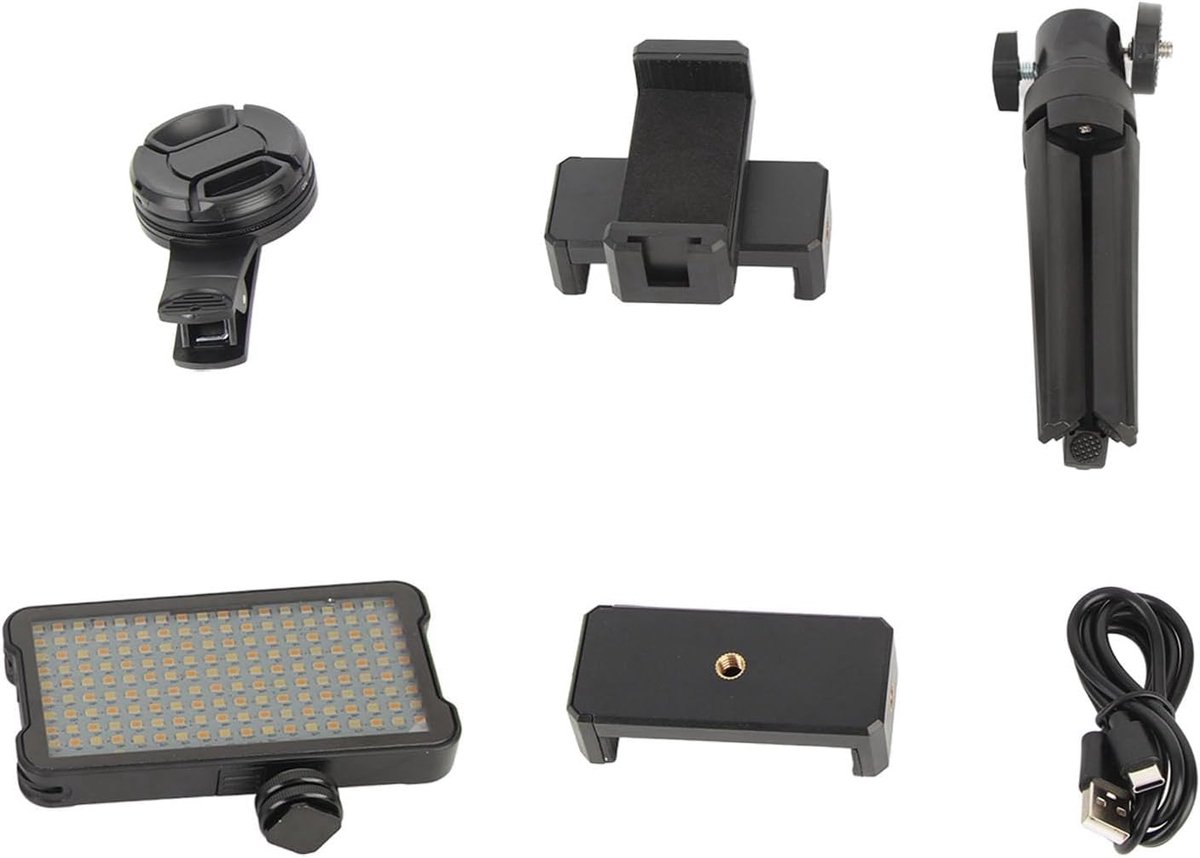 Selfie Light - CPL Polarizer Lens Clip - Invullicht - Helderheid Aanpassen - Reflectieve Fotografie - Videolicht voor Kunst met Camera