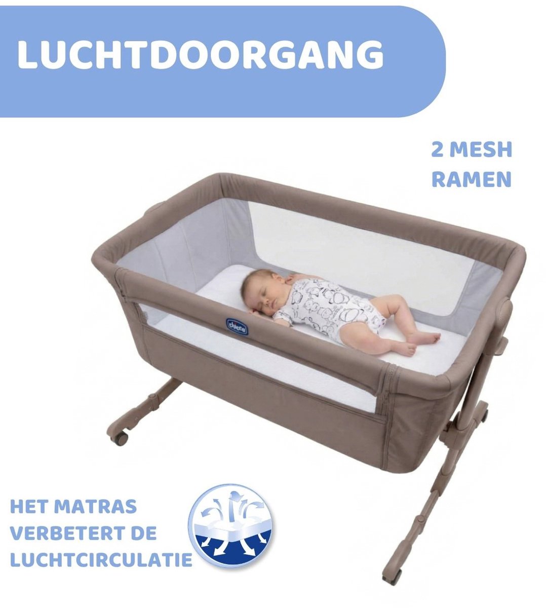 Chicco Next2Me Essential Co-Sleeper - Dove – foto 7