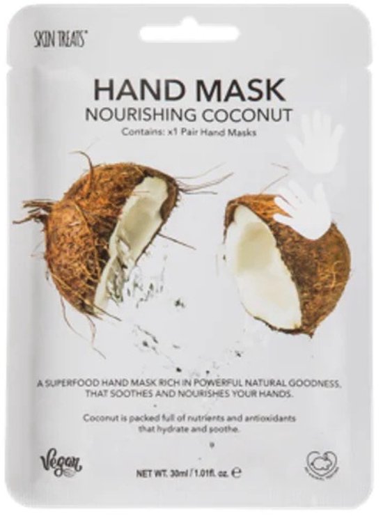 Skin Treats | Nourishing Coconut Hand Mask- 1 pair - 30ml - Vegan ...