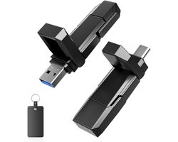 SCH® SSD Externe Harde Schijven - SSD Externe Harde Schijf - Zwart - 13cm x 9cm x 2cm
