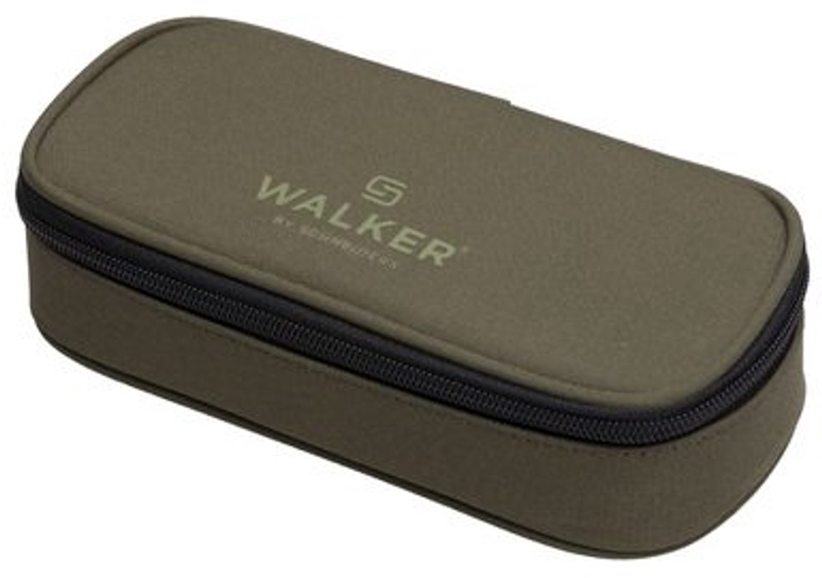 Etui leeg Walker Classic Dark Olive Pencil Box Dark Olive Classic - WA-49164-396
