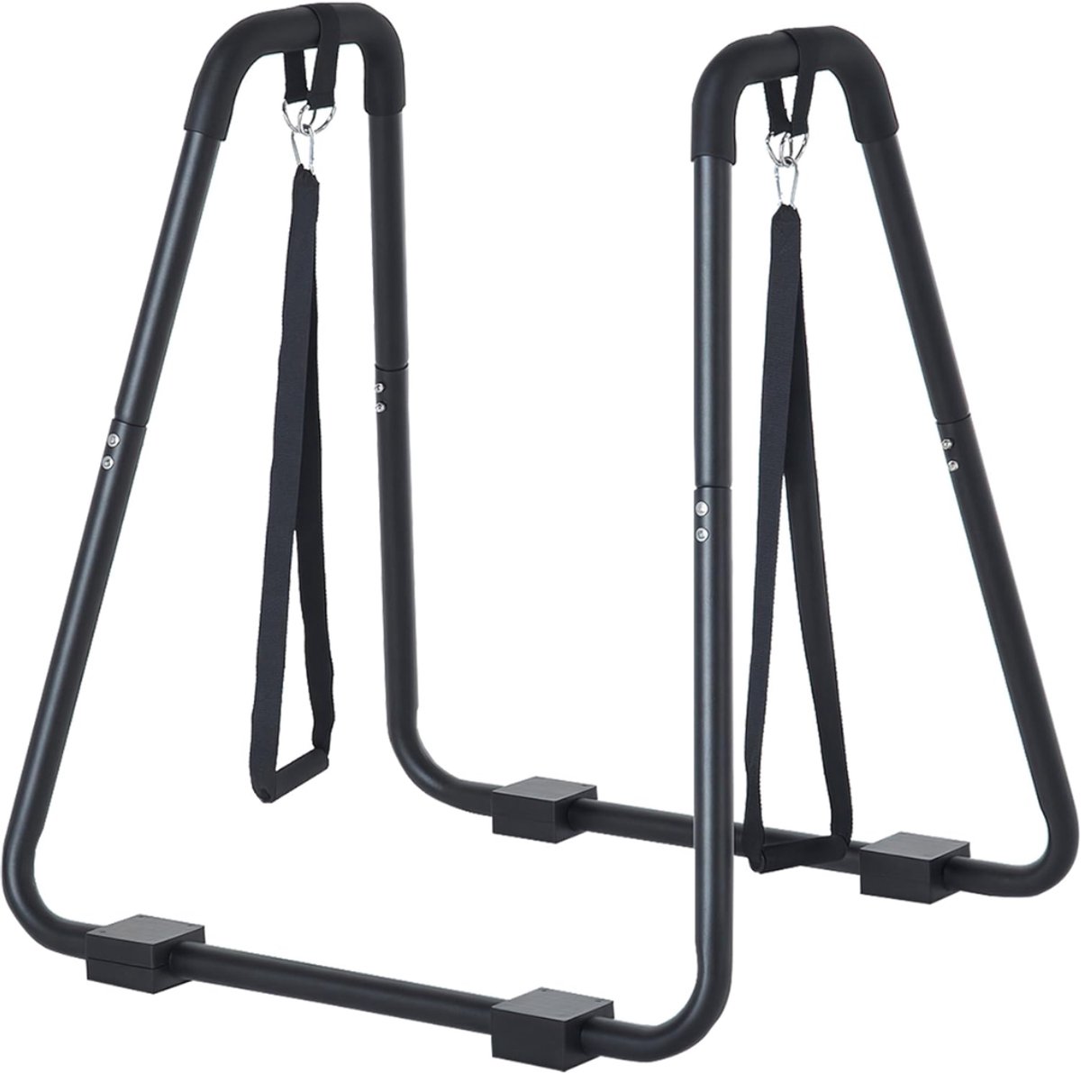 DnA® Dip Bars - Dip Station - Dip Bars Hoog - Zwart - 90cm x 81cm x 93cm