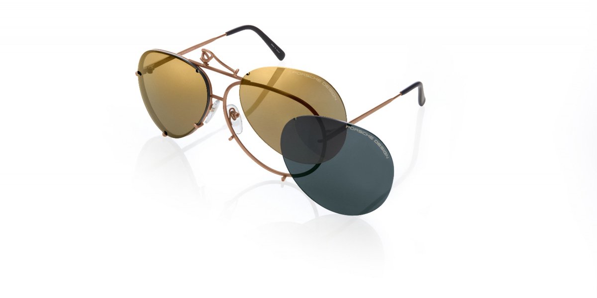 Porsche Design P8478 Copper 66/10/135 UNISEX Zonnebrillen
