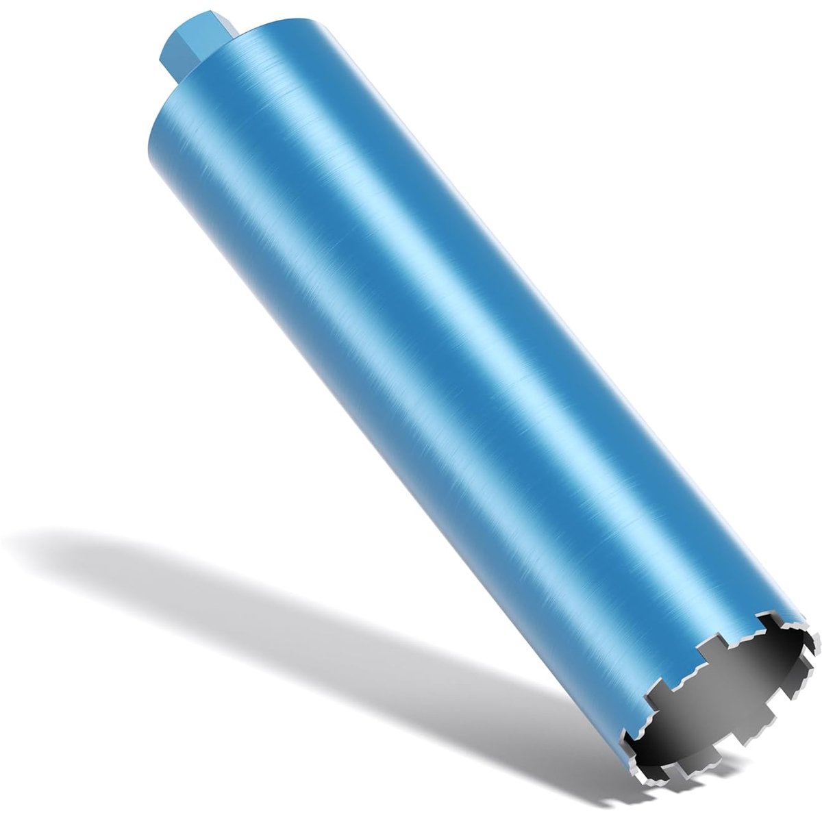 Diamantboor - Boorkroon Steen - Nat Boren - Shark Segment Vorm - Ø 127 mm 450 mm - Blauw