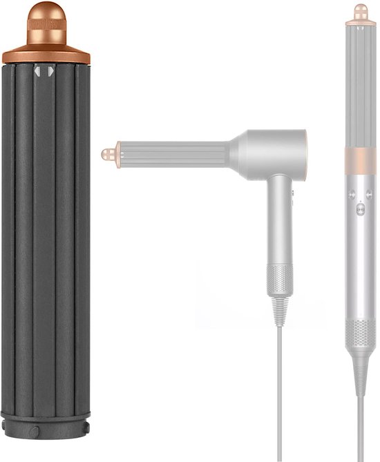 Geschikt-voor-Dyson-Airwrap-Opzetstuk-40mm-Goud-Long-Barrel-voor-Luchtige-Krullen-Tweerichtings-Styling-Accessoire