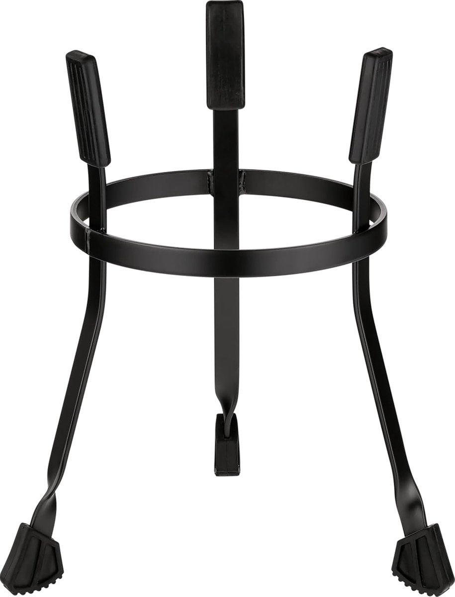 Conga Statief - Percussie Houder - Muziek Optreden - Stevig Ontwerp - 8 Inch - Zwart