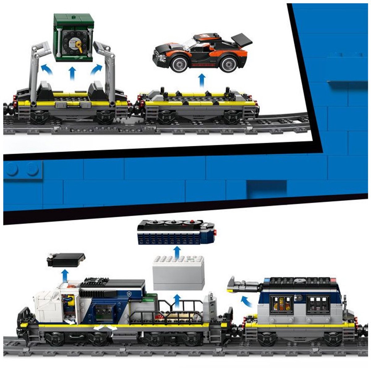 LEGO® City Overval op Politietrein - Speelgoedtreinset - 60508 — afbeelding 18