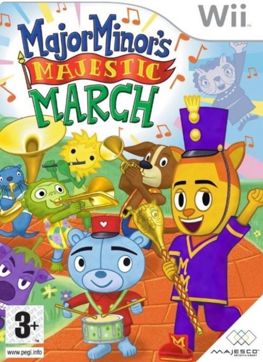 Major Minors Majestic March Nintendo Wii