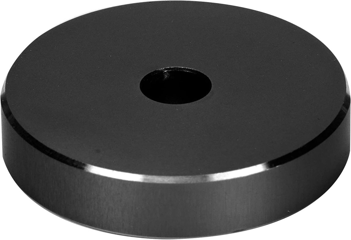 Draaibaar 45 RPM Adapter voor Platen, Aluminium Geluidsadapter