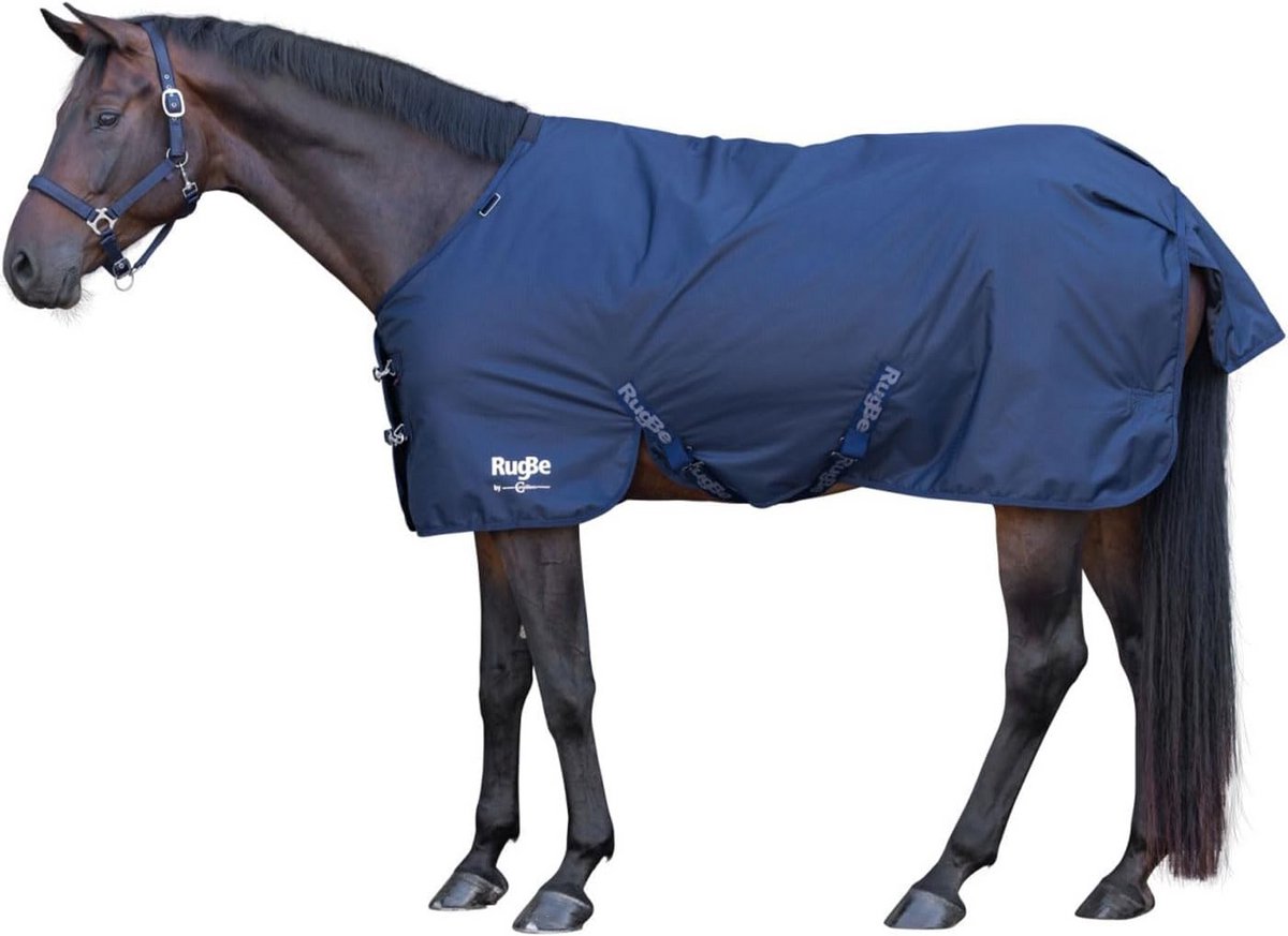 Winterdeken Paard - Outdoor Deken - Bescherming Buiten - Waterdicht 3000mm - 600 Denier - Navyblauw