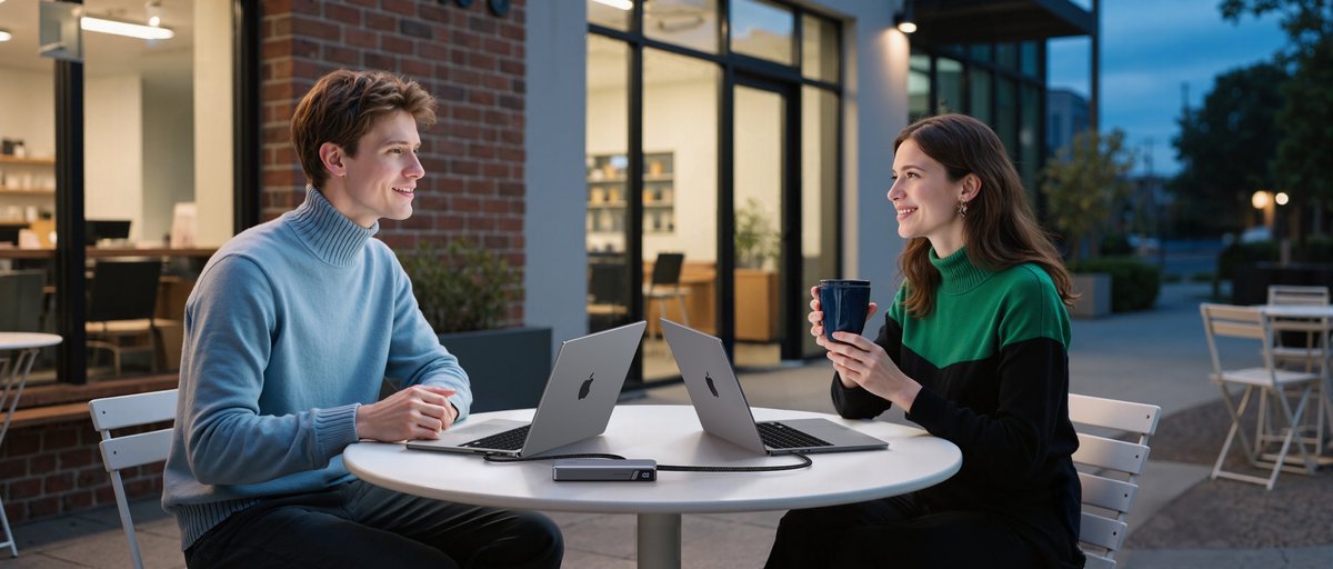 UGREEN Nexode Power Bank 25000mAh 165W met 2 USB-C-kabels - afbeelding 3