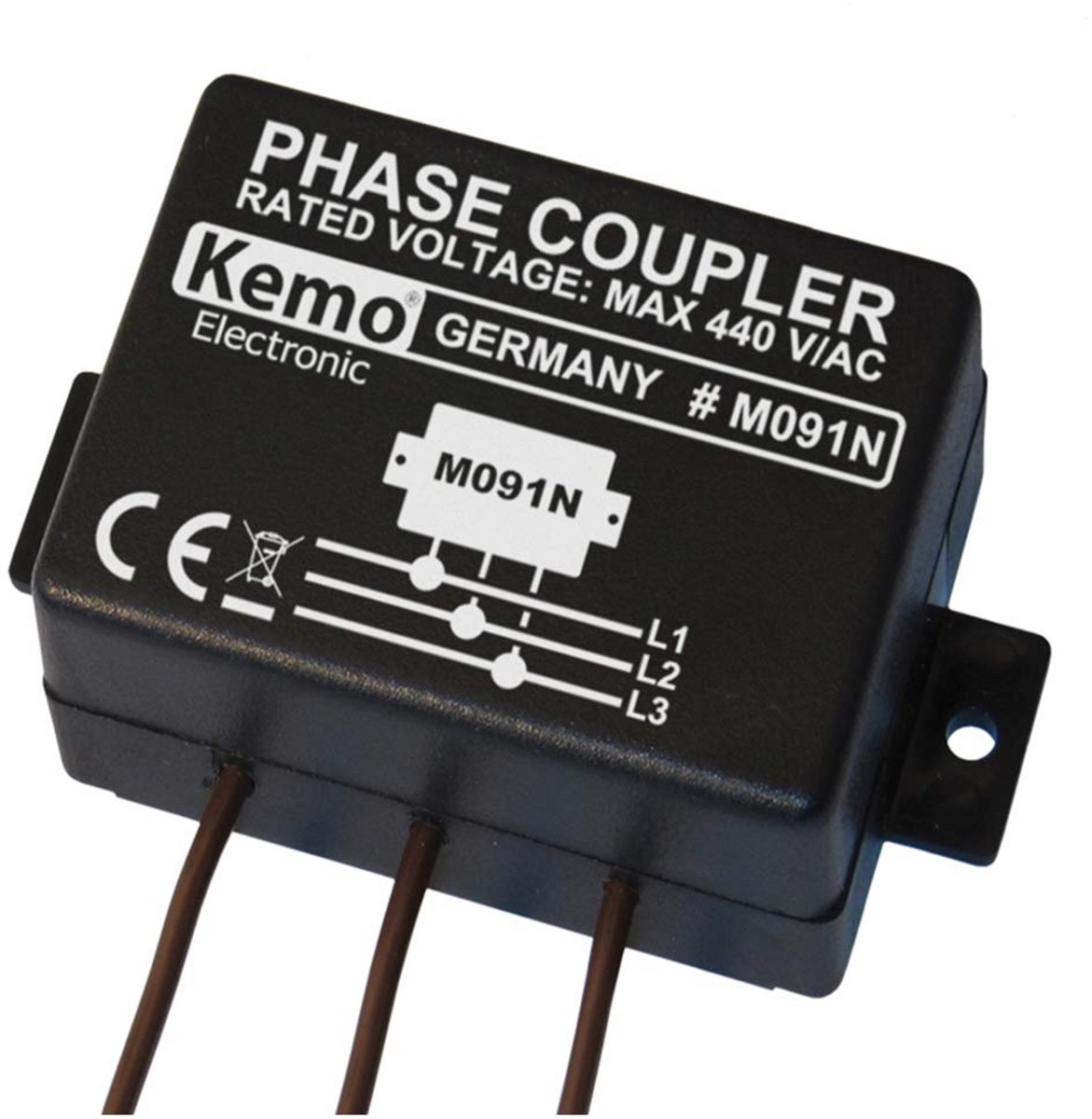 Fasekoppler Stroomnet - Netwerk Signaal Booster - Powerline Verbinding - Drie Fase Koppeling - 72 x 50 mm