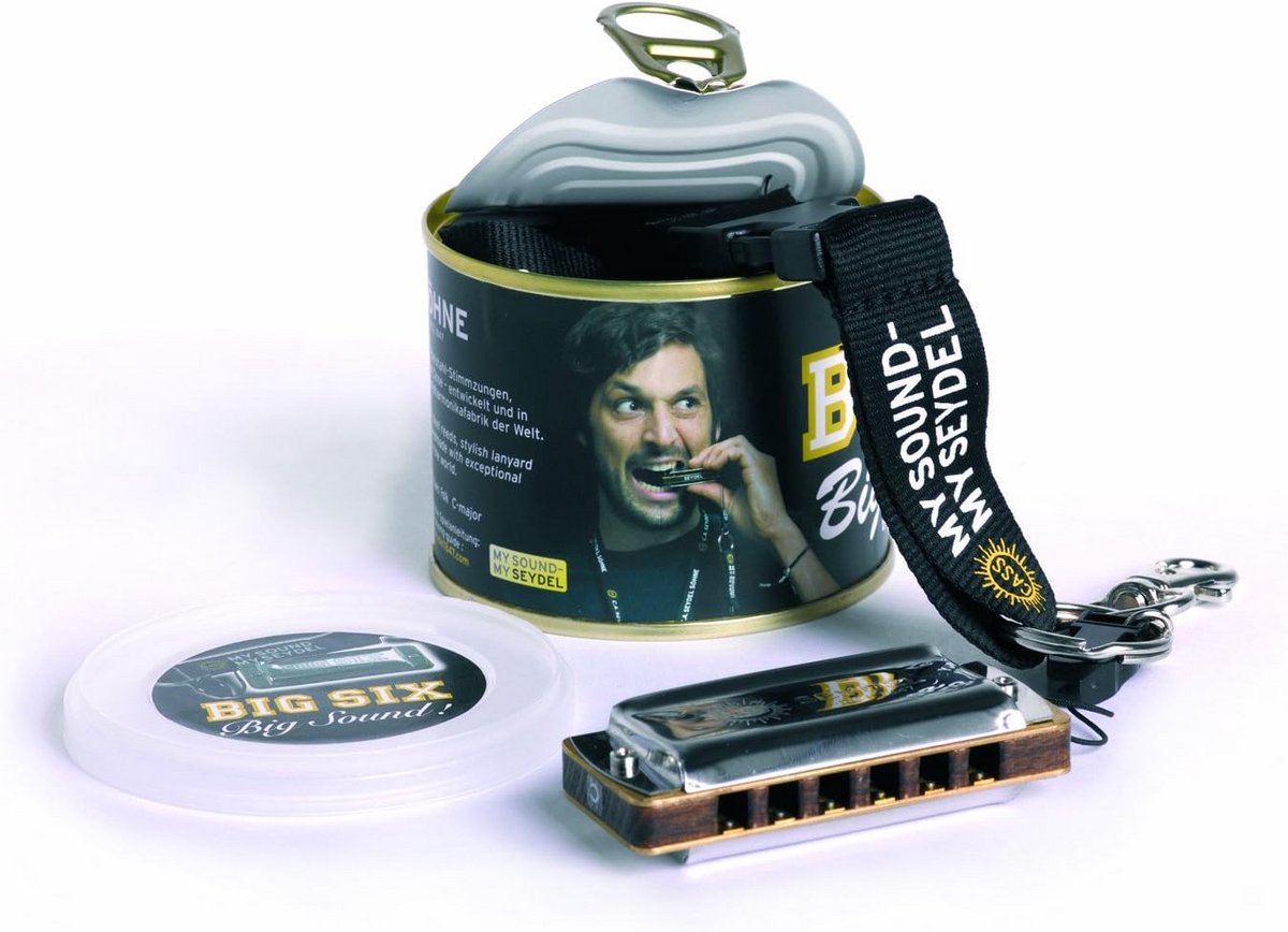 Blues Mondharmonica - Kleine Harp - Blues Spelen - Zes Gaten Twaalf Tonen - 8 cm Lang