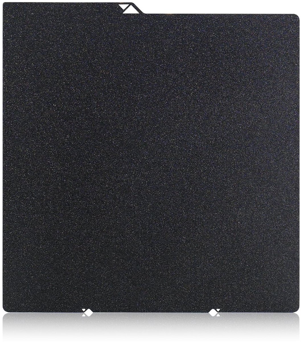 PEI Printplaat - 3D Printer Bed - Modelbouw Printen - Dubbelzijdig Textuur - 264x276 mm - Zilver