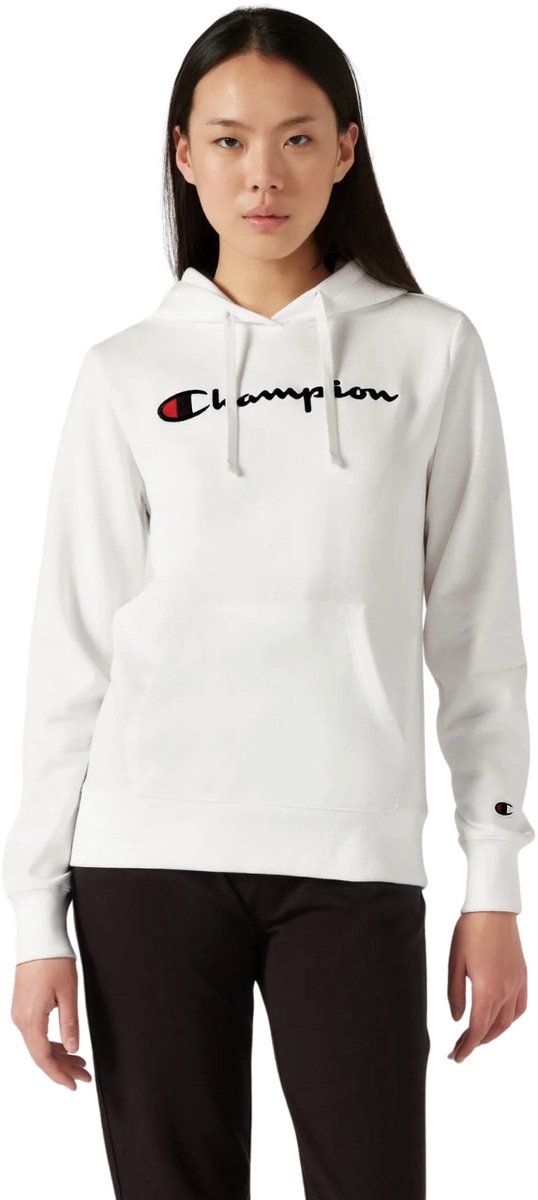 Champion Hooded Sweatshirt Dames Wit