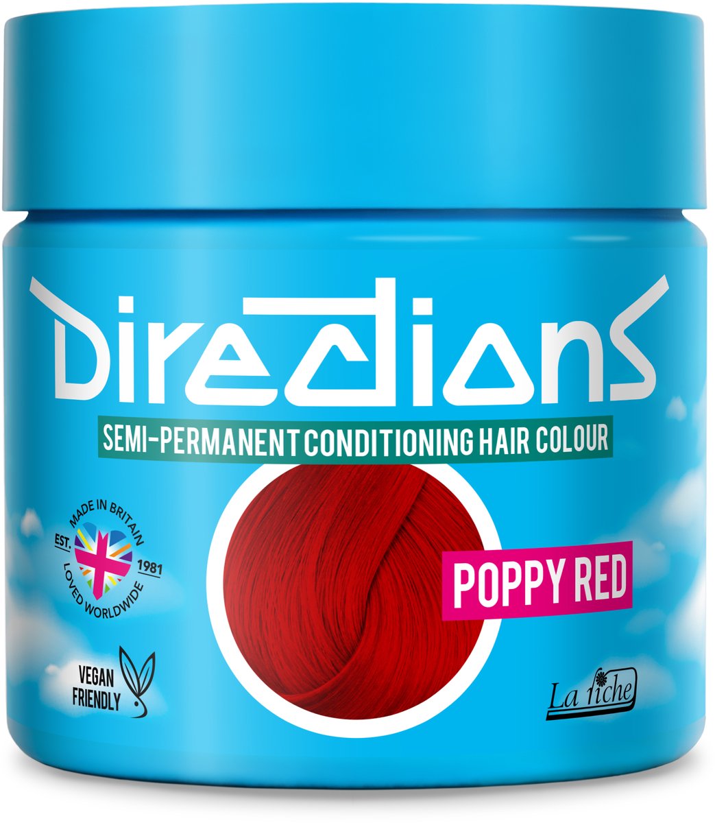Directions Poppy red - Haarverf