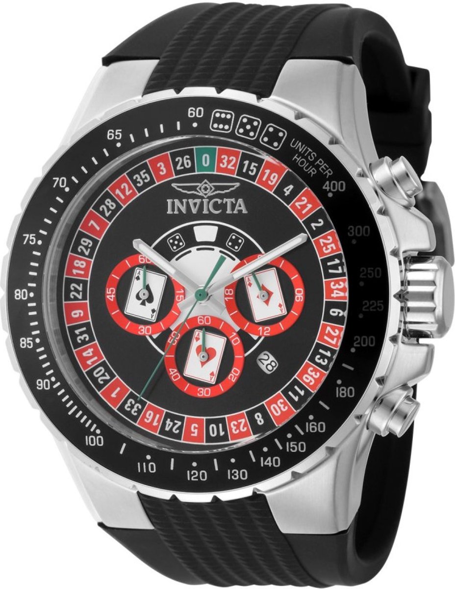 Invicta Aviator 49850 Heren Quartz Horloge - 50 mm