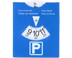 All Ride parkeerschijf - draaischijf voor parkeren - 12 x 15 cm - blauw