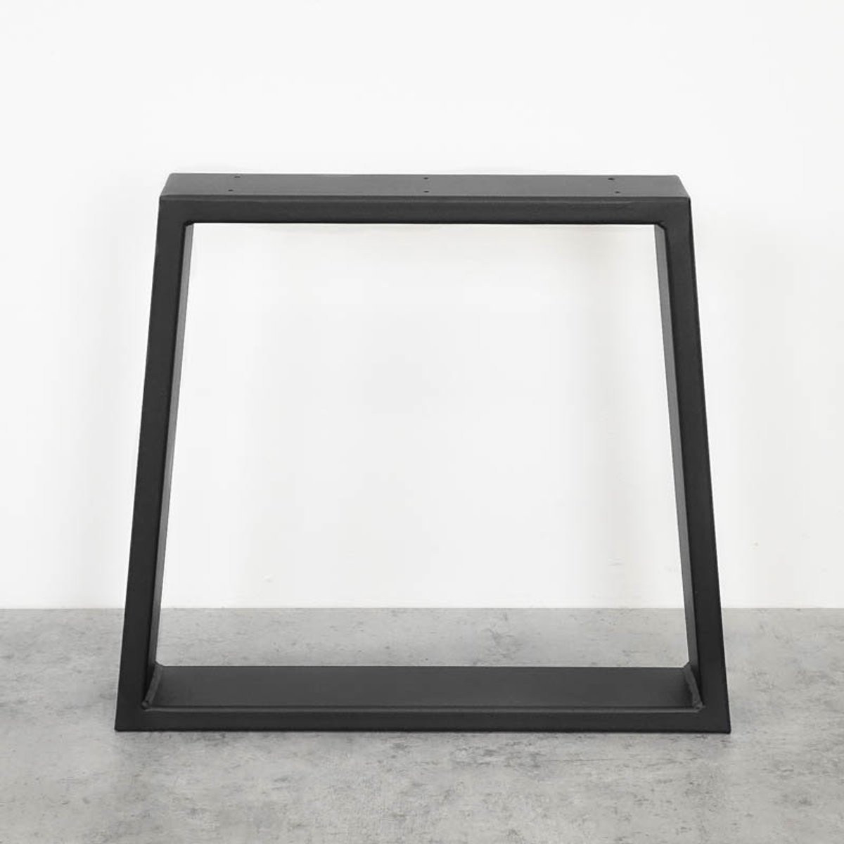 Seart Group - Noga TRAPEZ Serie - Zwarte Stalen Mebelpoot - 40x45 cm - Powdercoated