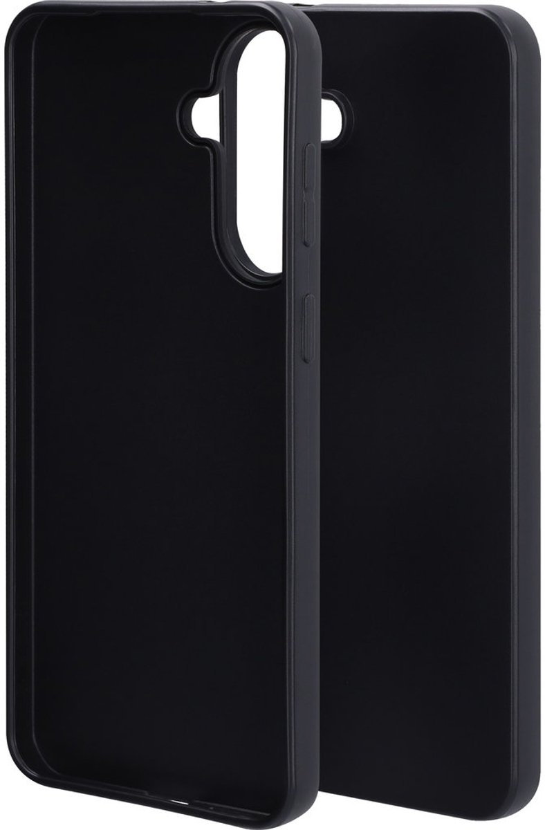 Mobiparts hoesje geschikt voor Samsung Galaxy A57 - Zacht TPU - Schokabsorberend TPU - Grip Coating - Zwart