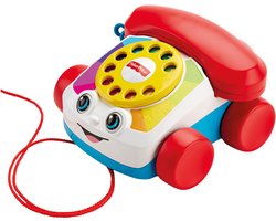 Fisher-Price Peutertelefoon – Met Trektrouw – Speelgoedtelefoon