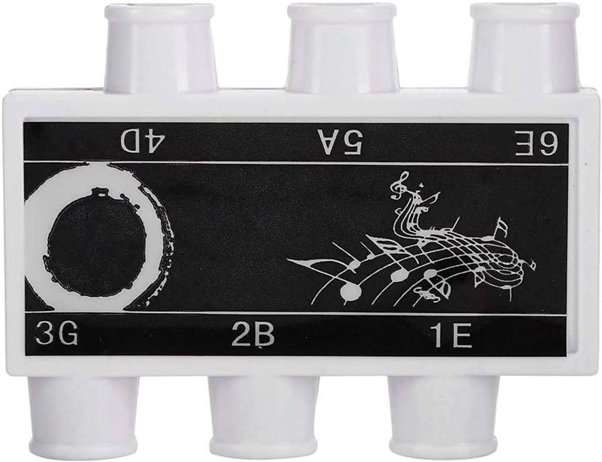 Gitaar Stemhulp - Pitch Pipe - Gitaar Stemmen - 6 Tonen - 65 x 5 cm