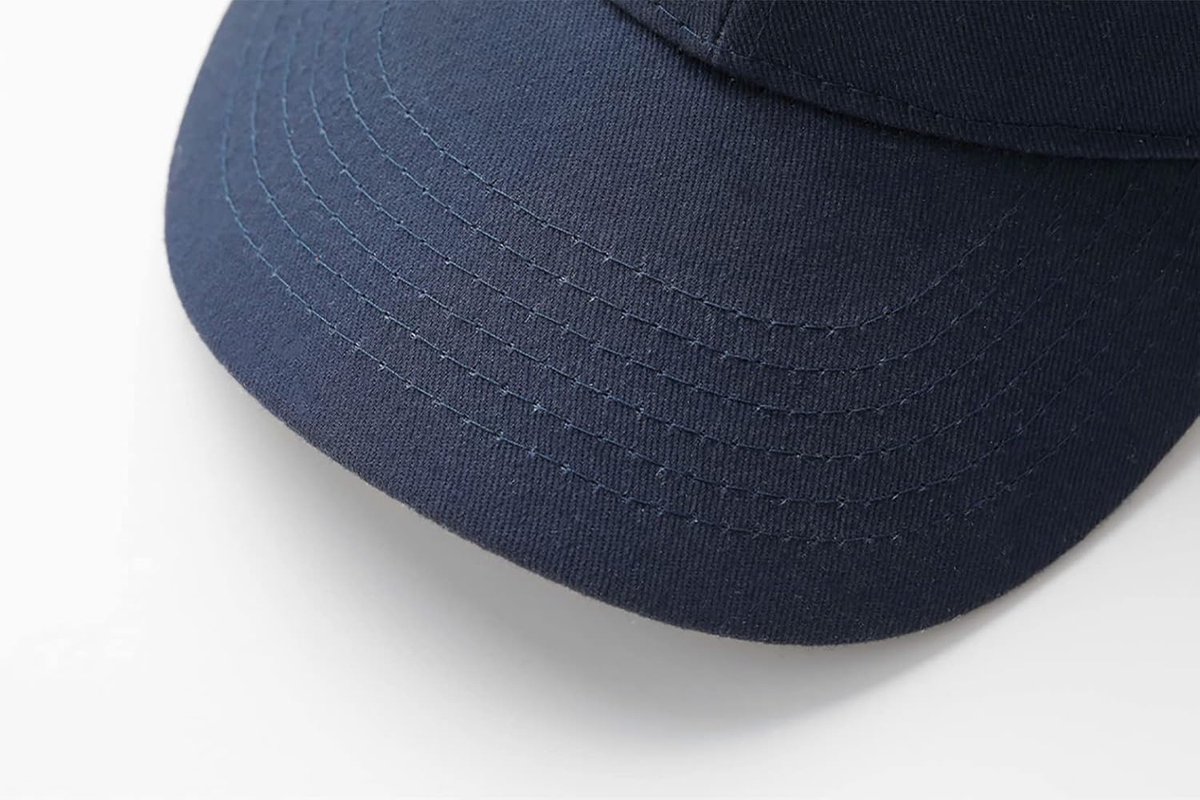 Kinder Pet - Zomer Hoed - Zonnebescherming - Verstelbare Pasvorm - Unisex - Navy Blauw