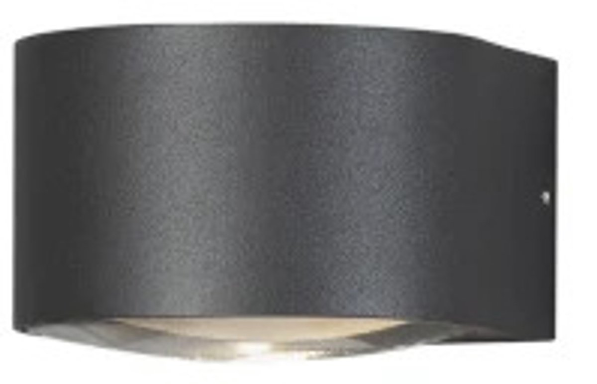 Konstsmide - Gela wandlamp antraciet 6.5cm
