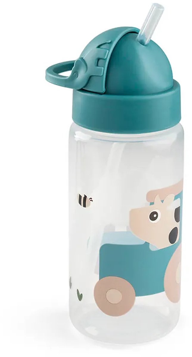 Done By Deer Tiny Farm Rietjesbeker - 350 ml - Blue van Done by Deer — afbeelding 2