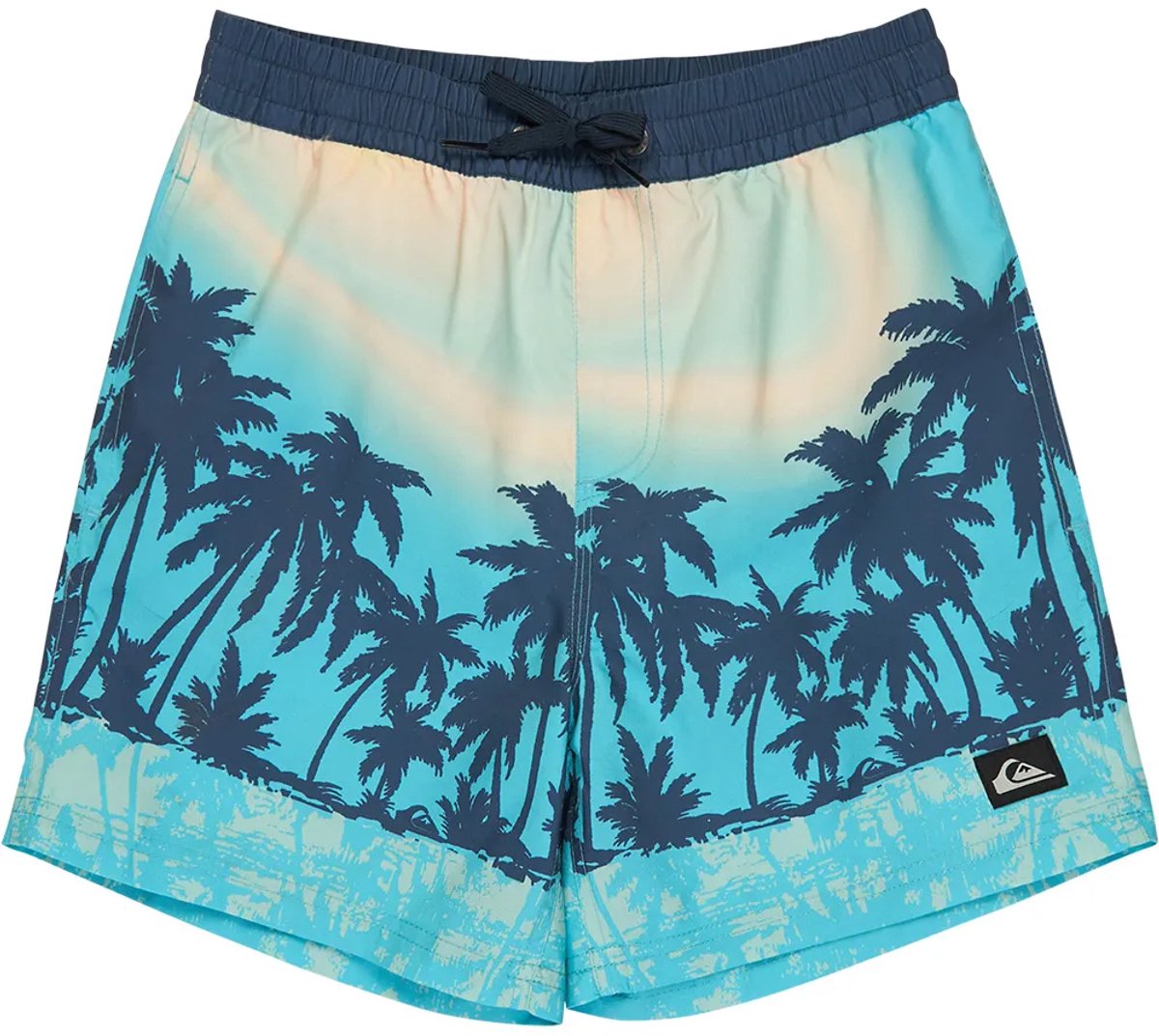 Quiksilver Everyday Printed Volley 14´´ Zwembroek 10 Years Jongen Aqua Thermotropics