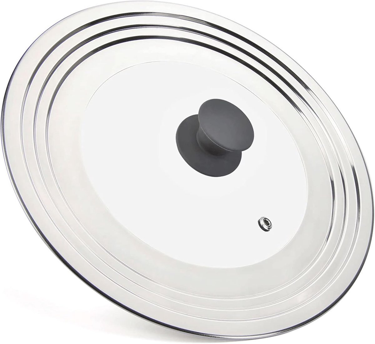 Universele Pan Deksel - Pannen Deksel - Koken - Past op 20-30.5cm - 31.8cm - Transparant