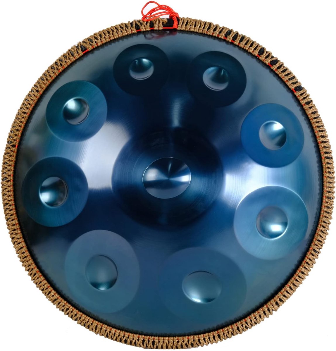 Stalen Handtrommel - Percussie Trommel - Muziek Maken - 9 Noten - 22 Inch - Blauw