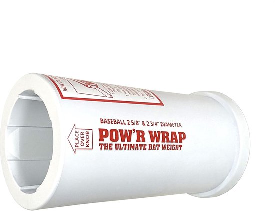 Honkbal Knuppel Gewicht - Slagkracht Trainer - Training Verbeteren - Universele Pasvorm - 24 Ounce - Wit — afbeelding 5