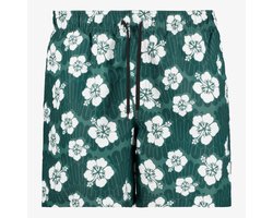 JJ REBEL heren zwemshort met print groen - Zwembroek