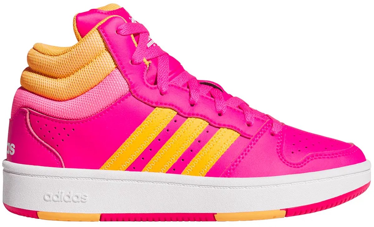 Adidas Hoops Mid Classic Kinderschoenen 2/3 Kinderen Grijs