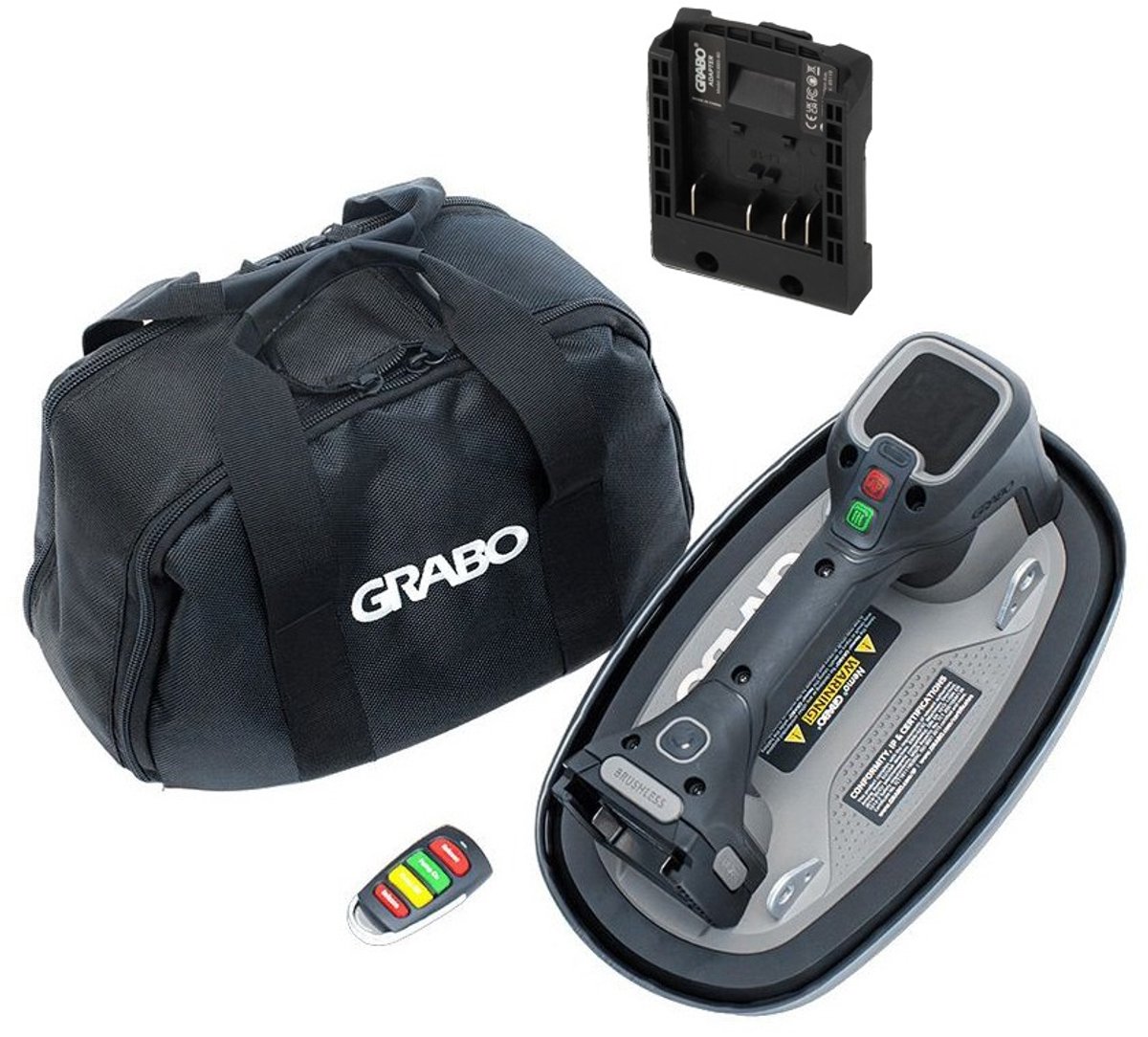Grabo Pro Brushless in Tas met Bosch 18V accu aansluiting