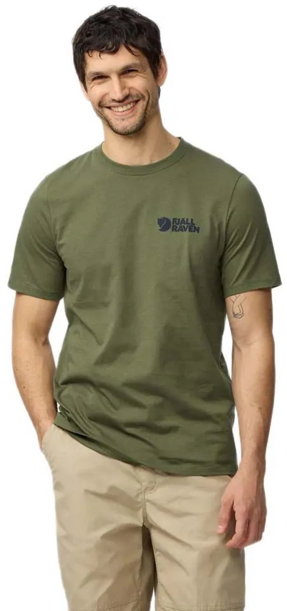 Fjällräven Swedish Forest T-shirt Met Korte Mouwen Groen XL Man
