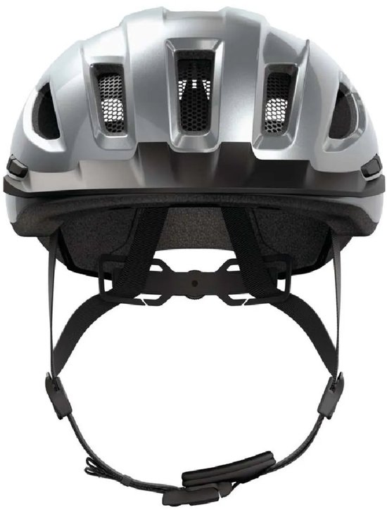 Fietshelm ABUS URBAN-I 4.0 graphite silver S - 51-55 cm - zilver - Geschikt voor gebruik op elektrische fietsen - stadsfietsen - 250 g — afbeelding 2