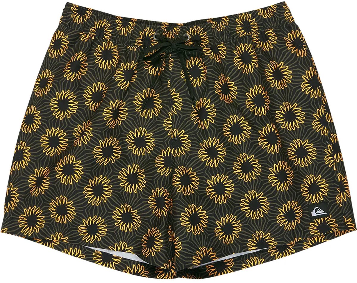 Quiksilver Everyday Printed Volley 15´´ Zwembroek L Man Zwart