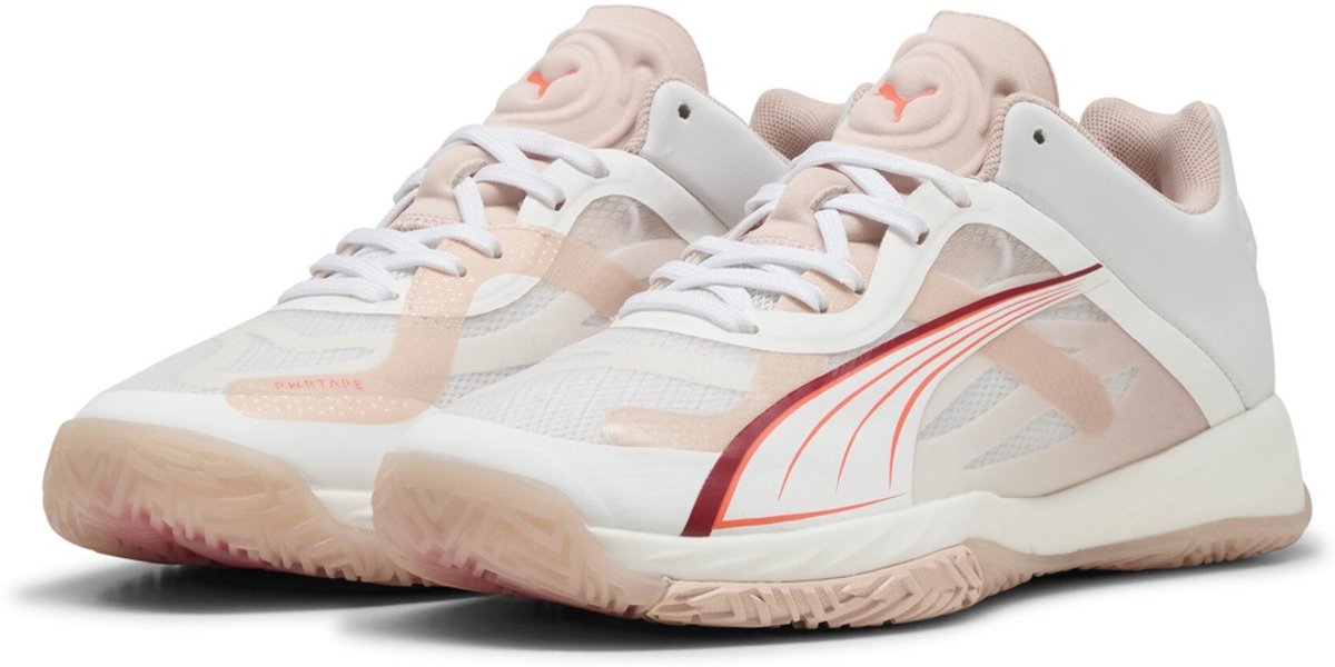 Puma damesschoenen voor binnen Low Accelerate Nitro SQD W+ 108297 Rood